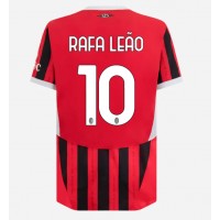 AC Milan Rafael Leao #10 Hjemmebanetrøje 2024-25 Kortærmet